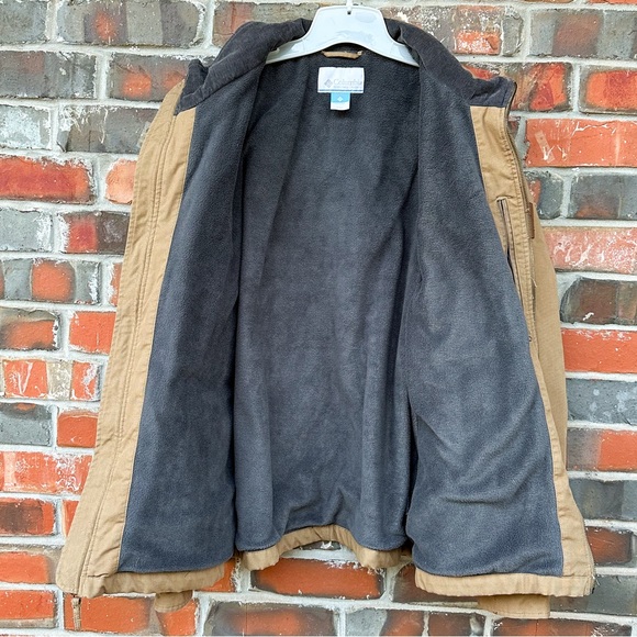 Columbia Men's Loma Vista Fleece-Lined Work Jacket Delta/Shark 1619771 XXL 2XL - Picture 7 of 8